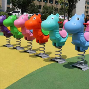 Thú nhún lò xo ngoài trời mầm non