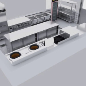 Tư vấn - thi công bếp ăn trường mầm non