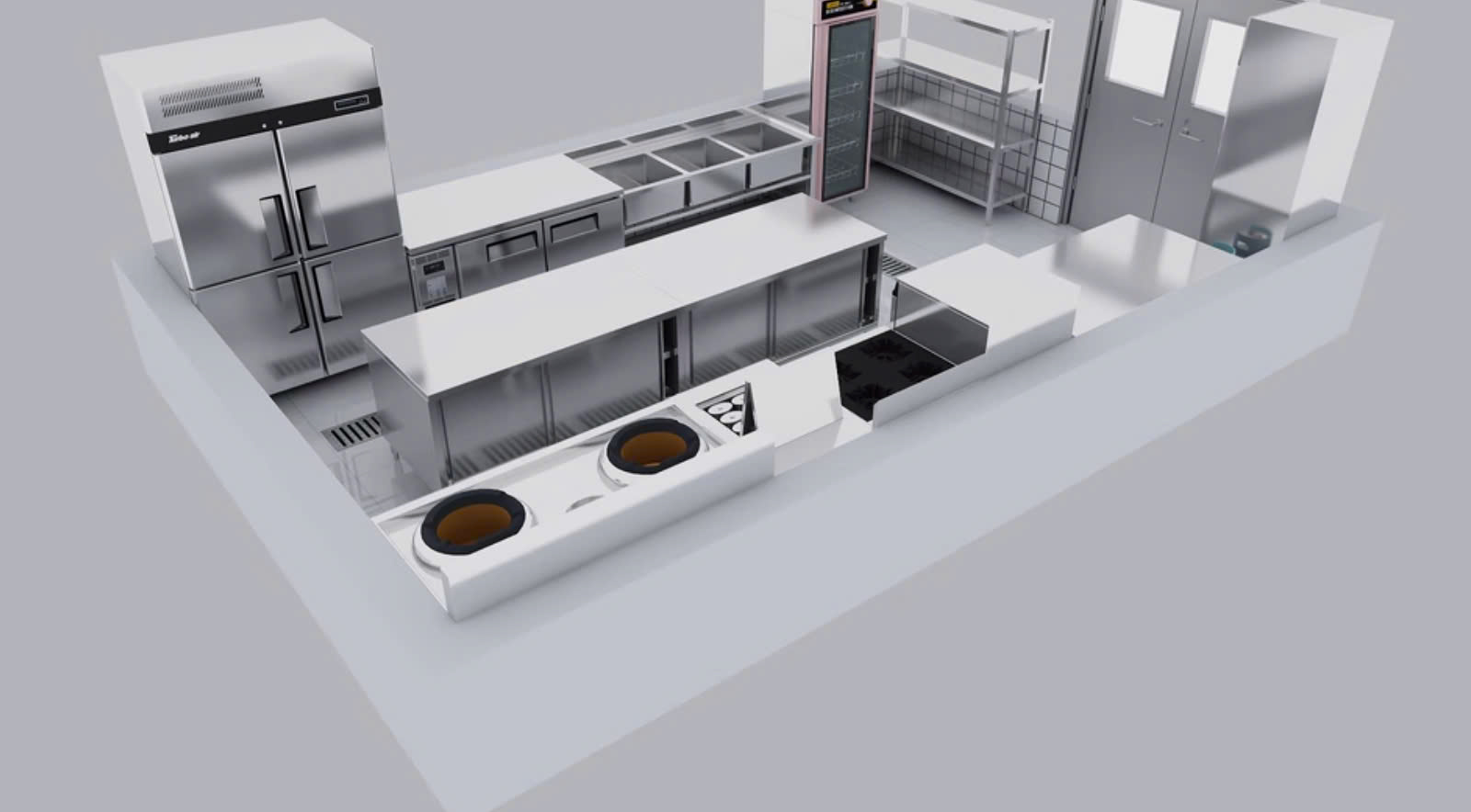 Tư vấn - thi công bếp ăn trường mầm non