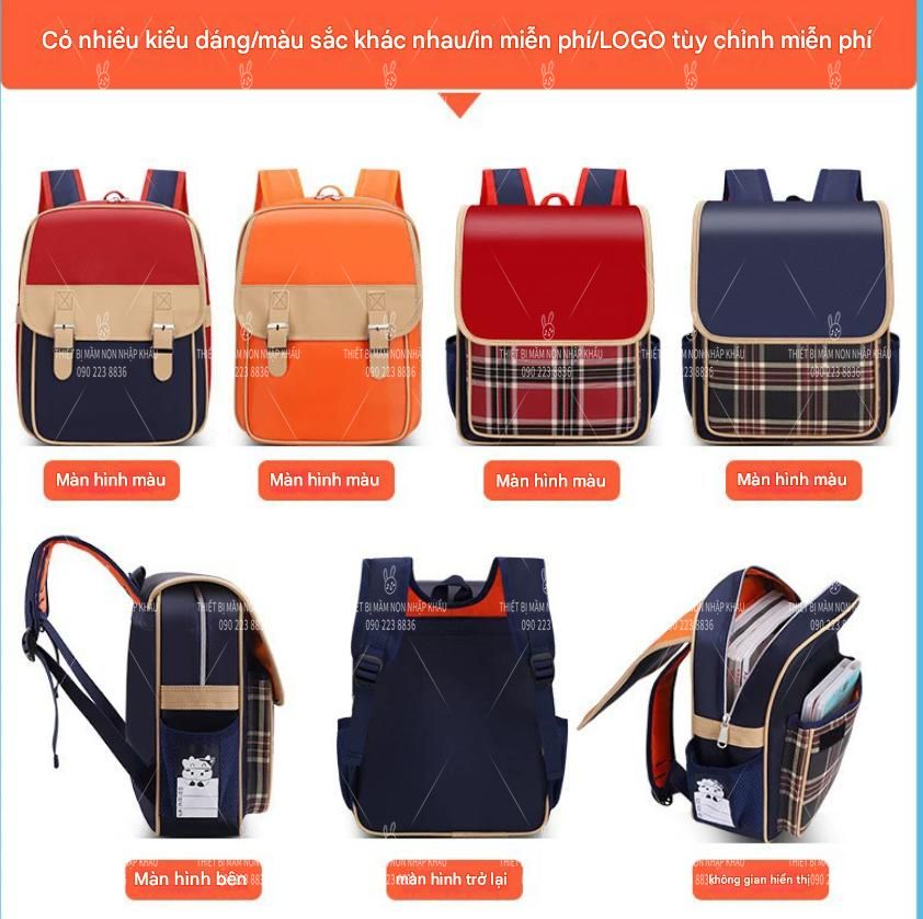 Ba Lô Đồng Phục Trường Mầm Non