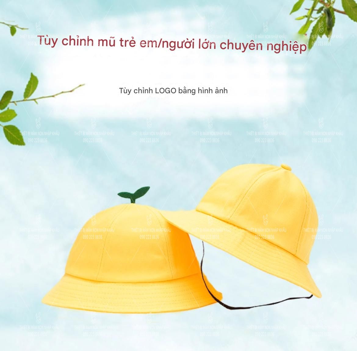 Mũ Đồng Phục Trẻ em Mầm Non