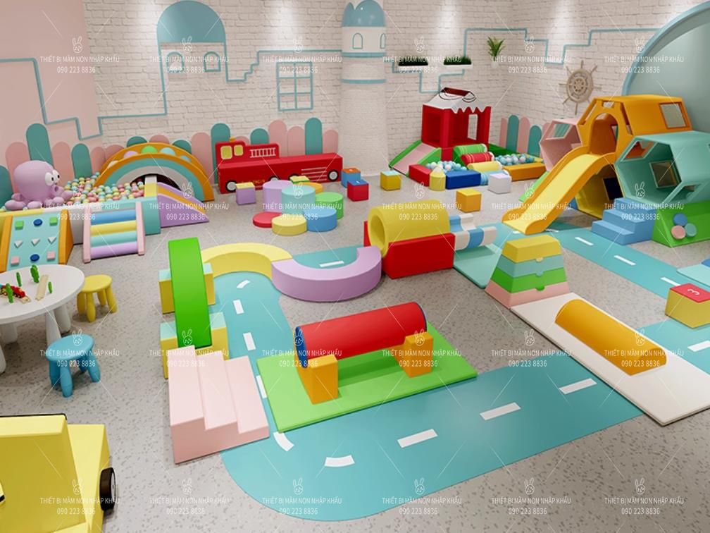 Thiết kế thi công khu vui chơi trong nhà